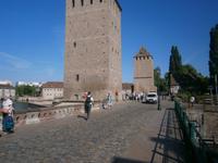 Beginn des Rundgangs durch die Altstadt von Straßburg an den gedeckten Brücken