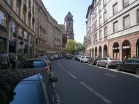 Innenstadtszene von Straßburg