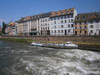 Nach der Passage der Schleuse