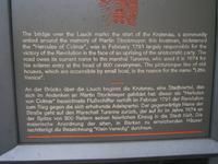 touristisches Hinweisschild am 