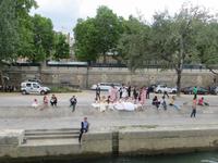 Bootsfahrt auf der Seine