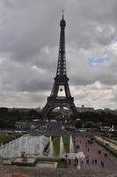 Trocadero - Blick zum Eiffelturm 