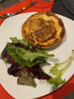 Abendessen: Pastete als Vorspeise