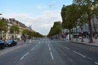 Abendspaziergang Paris - Avenue du Champs-Élysées - Blickrichtung Louvre