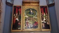 Altarbild Triptychon vom Brennenden Dornbusch
