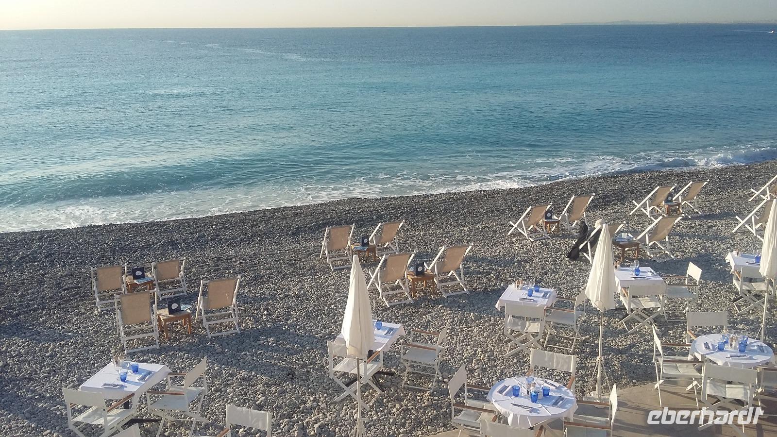 Am Strand von Nizza