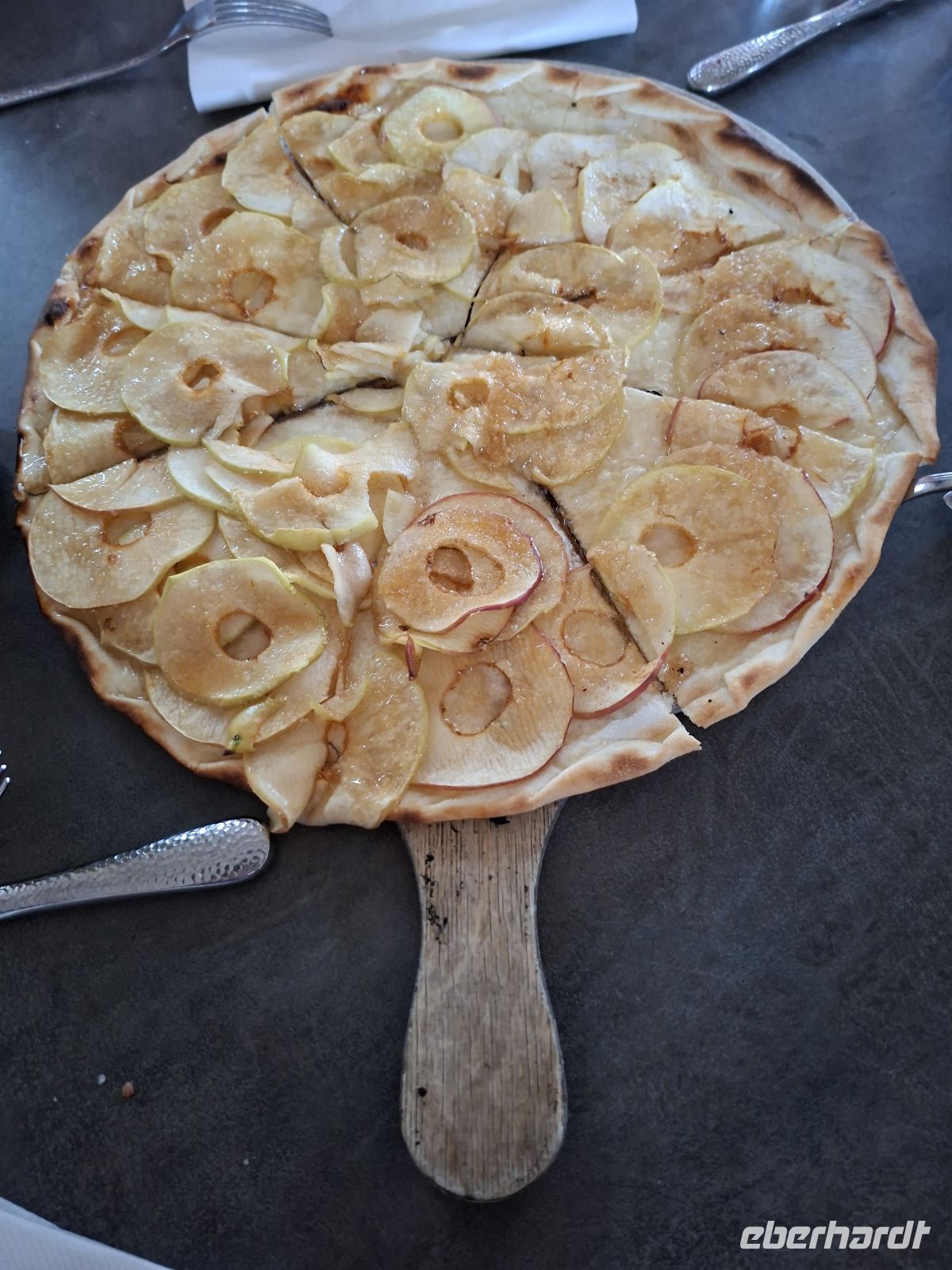 Apfelflammkuchen