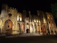 Avignon - Papstpalast - bei Nacht