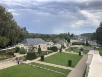 Blick über den Garten von Ussé