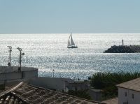 Blick Vom Kirchendach in Saintes-Maries-de-la-Mer 