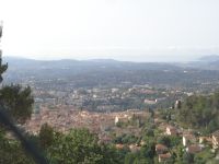 Blick auf Grasse