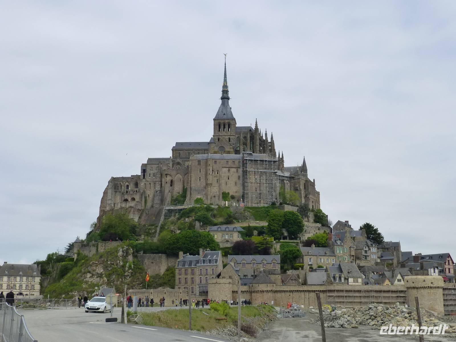 Blick auf Mont St. Michel