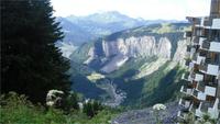 Blick auf Morzine
