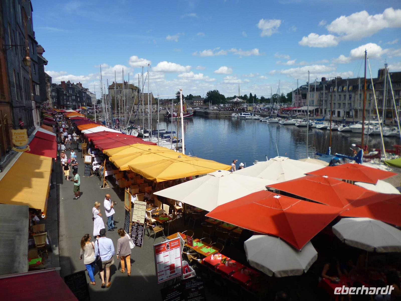 Blick auf den Hafen, Honfleur