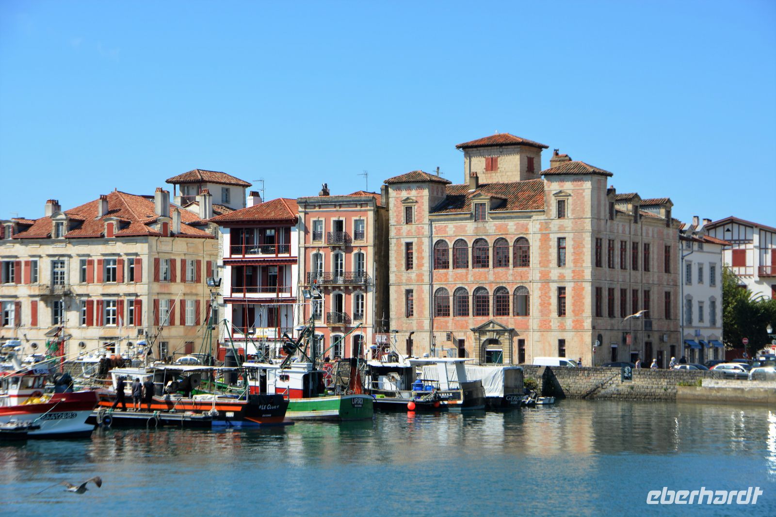 Blick vom Hafen 