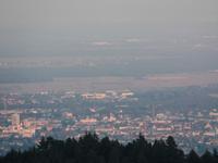 Blick vom Hotel