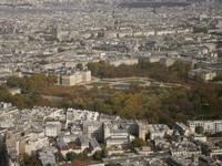 Blick vom Montparnasse-Hochhaus - Parc Luxembourg