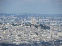 Blick von Montparnasse zu Montmartre