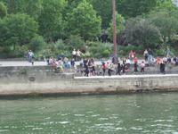 Bootsfahrt auf der Seine