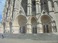 Bourges, Fassade der Kathedrale