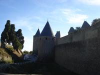 Carcassone Stadtmauer