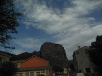 Castellane Verdonschlucht Ende_Kirche auf dem Felsen 