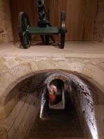 Château Clos Lucé: Geheimer Verbindungsgang zum Schloß Amboise, den Franz I. täglich genutzt haben soll!