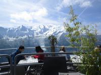 Chamonix. Blick vom Brevent zum Mont Blanc