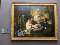 Das Frühstück im Grünen (französisch Le Déjeuner sur l’herbe), Manet 1868