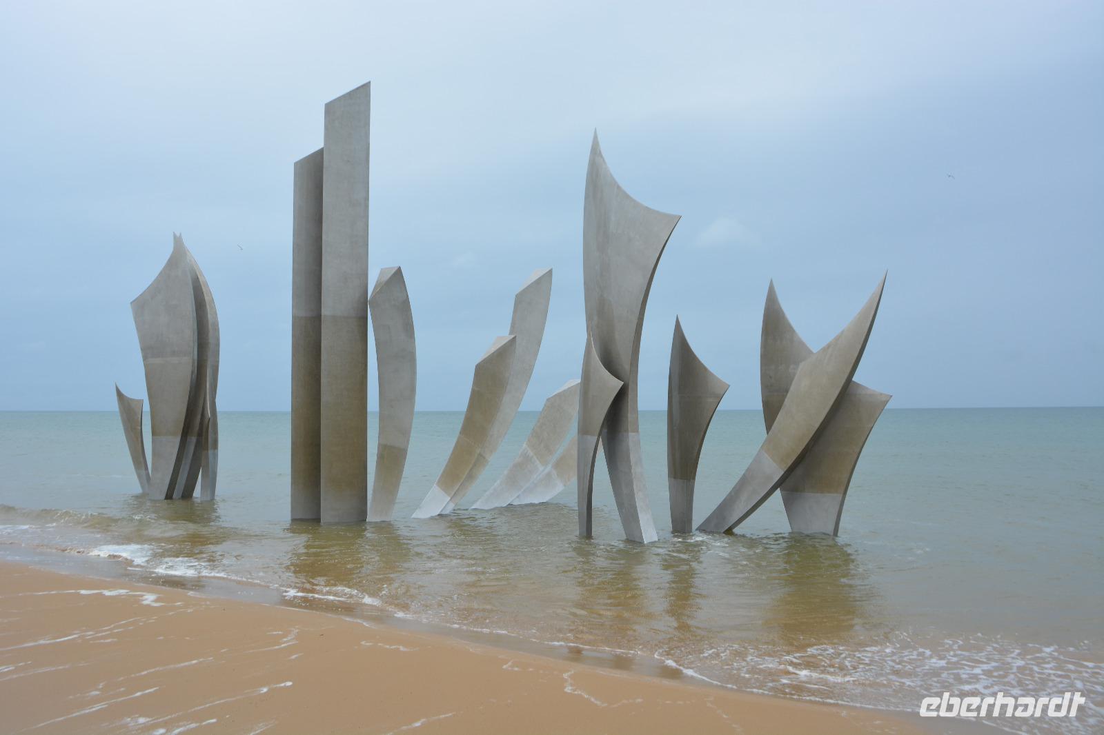 Denkmal  an den Landungsstrände