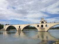 Die alte Brücke von Avignon