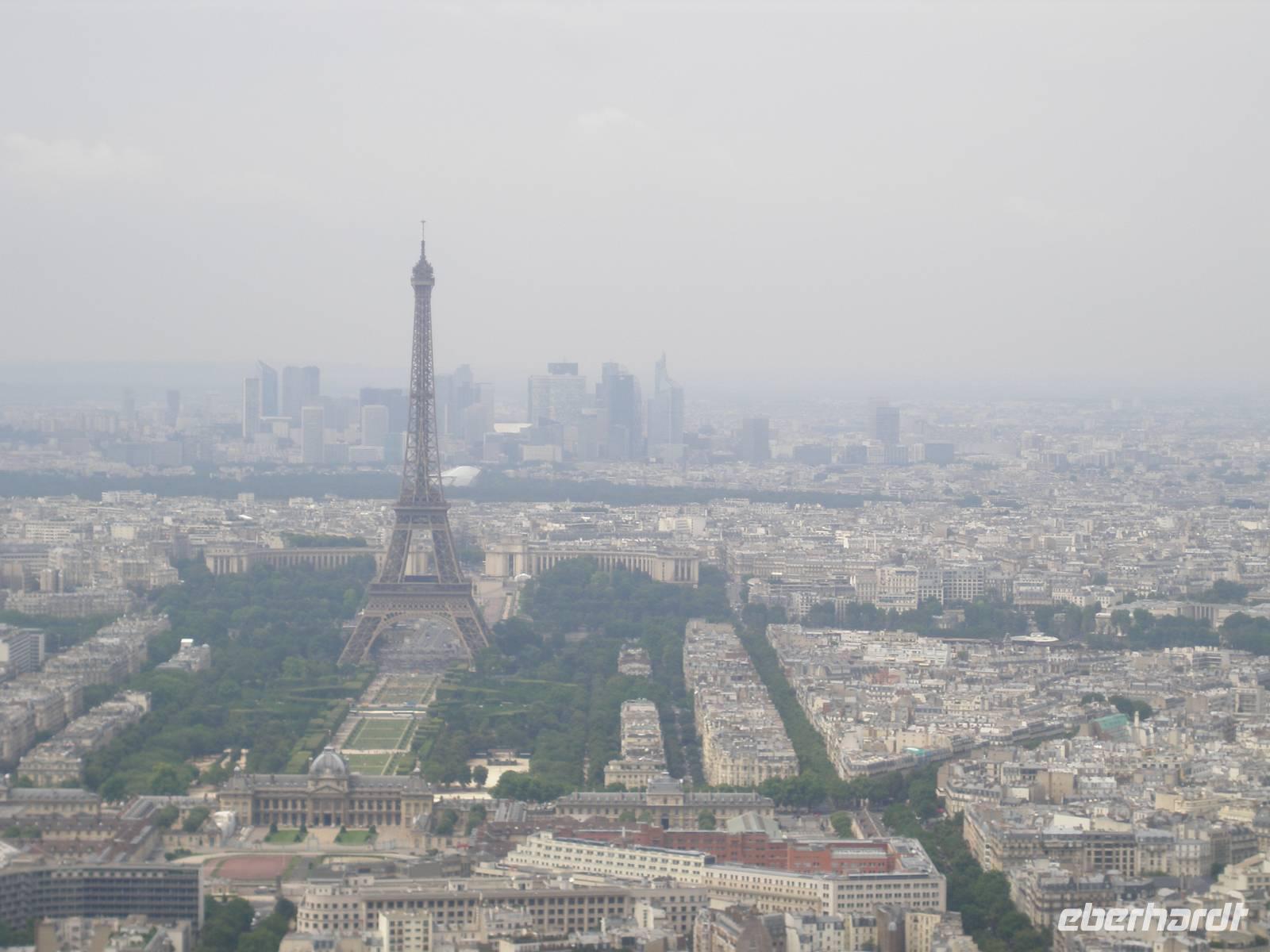 Eiffelturm vom Montparnass aus