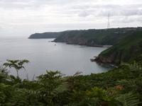 Entlang der Küste der Insel Jersey