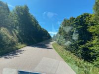 Fahrt in die Berge