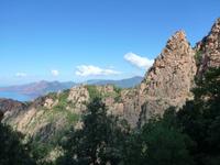Felsformationen in der Calanche