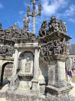 Figurenschmuck am Calvaire von Guimiliau 