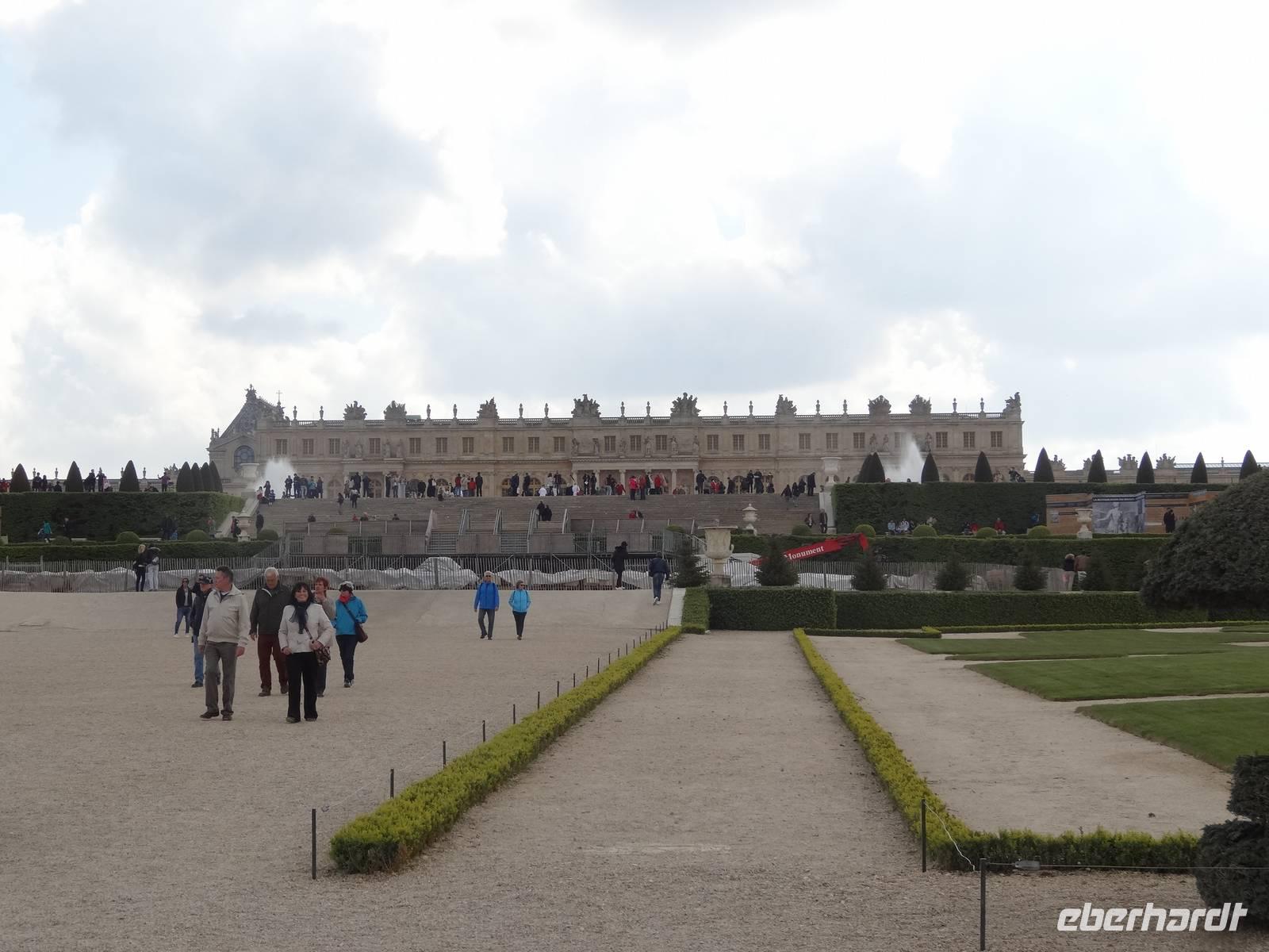 Gärten mit Schloss Versailles