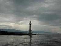 Genfer See - Leuchtturm