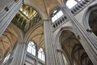 Gewölbe in der Kathedrale von Rouen