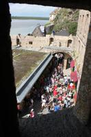 IMG_1718_Massen auf dem Mont Saint Michel