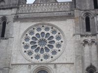 Kathedrale Chartres, Rosenfenster, Westfassade