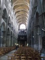 Kathedrale von Rouen, Innenraum Mittelschiff