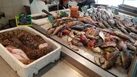 Korsika, Ajaccio, Fischhalle