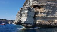 Korsika, Bootsfahrt bei Bonifacio