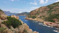 Korsika, Porto, Blick vom Genuesenturm