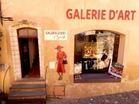 Kunstgalerie in Roussillon 