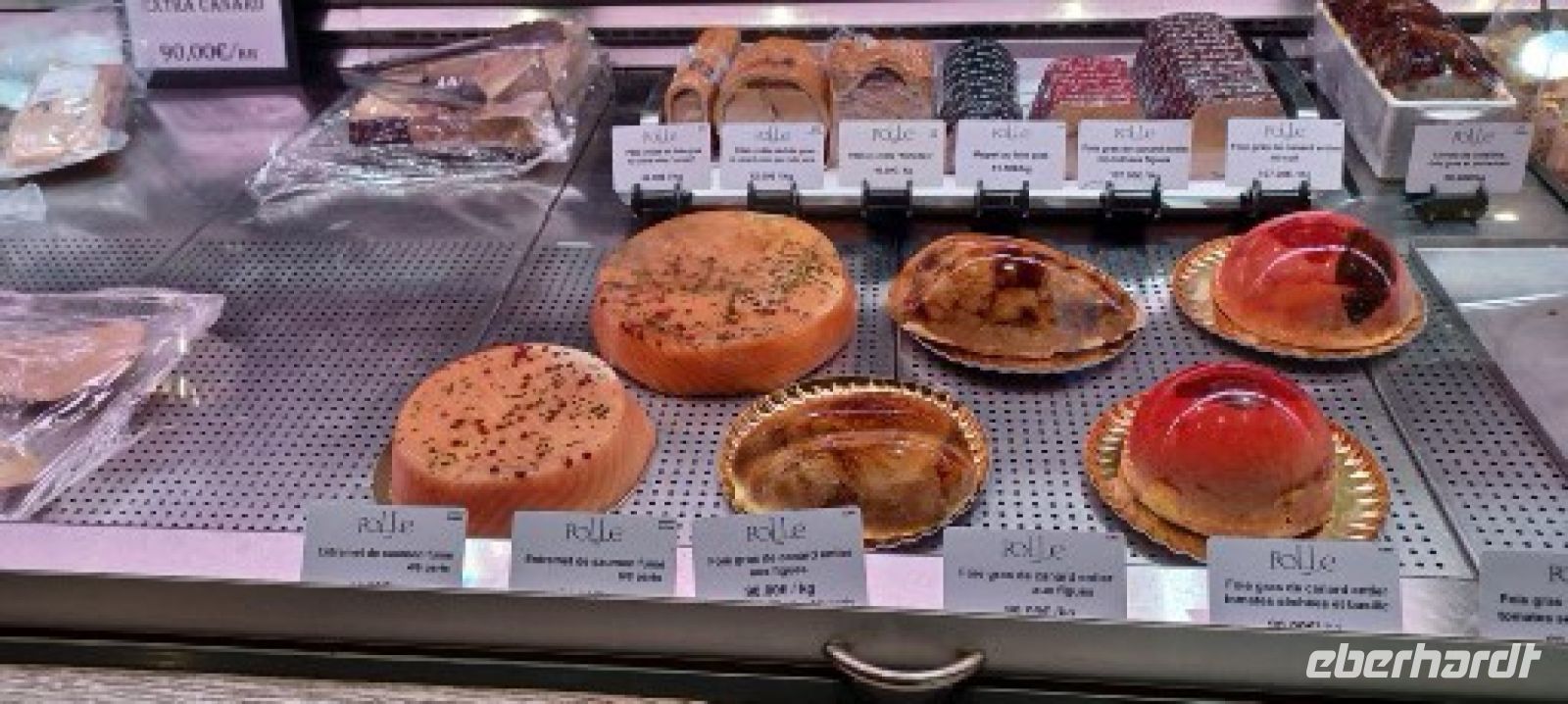 Markthalle - Lachstorten - eine Delikatesse