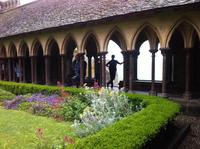 Mont St. Michel_Kreuzgang