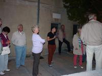 Nachtwanderung in Avignon