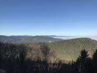 Panoramablick über den Wolken